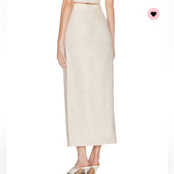 Orsina Maxi Skirt in Natural - Picture 3 of 9